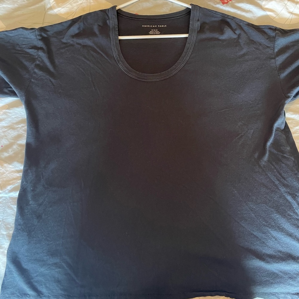 American eagle swoop neck very soft t shirt